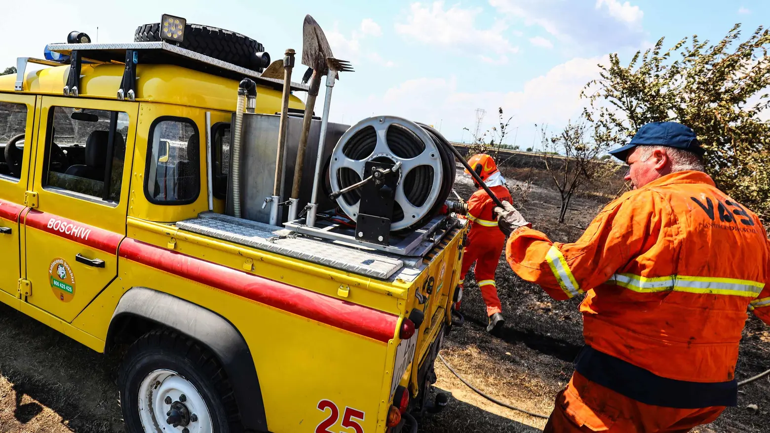 A lezione di sicurezza sugli incendi boschivi A lezione di sicurezza sugli incendi boschivi
