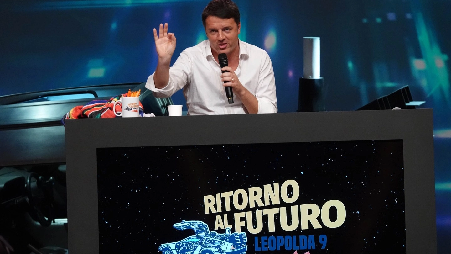 Matteo Renzi chiude la nona edizione della Lepolda (New Press Photo)