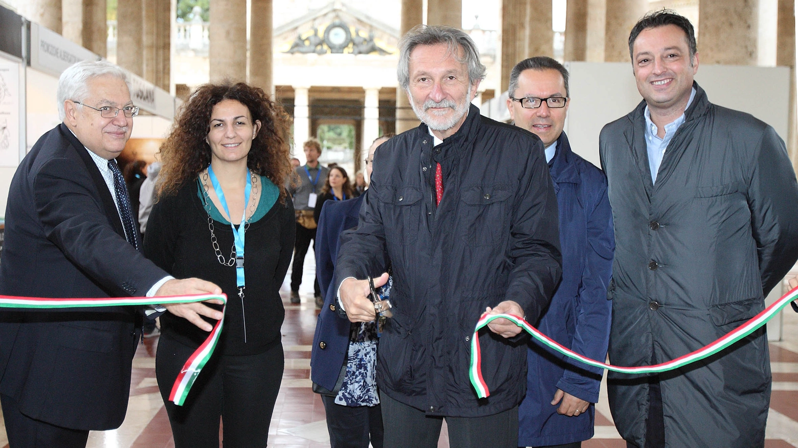 Il sindaco Giuseppe Bellandi inaugura l'edizione 2015 della Bts (Foto Goiorani)