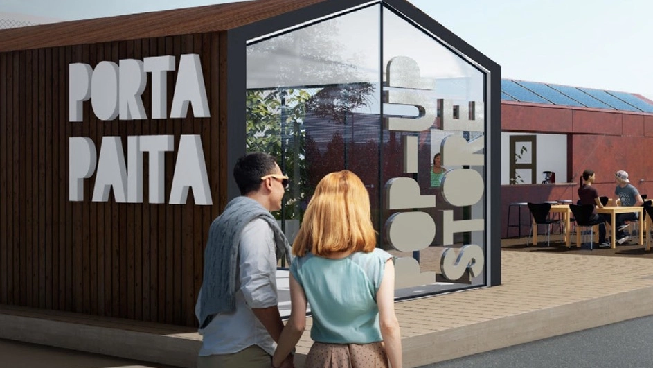 Rendering del progetto realizzato dallo studio Fabrica della Spezia