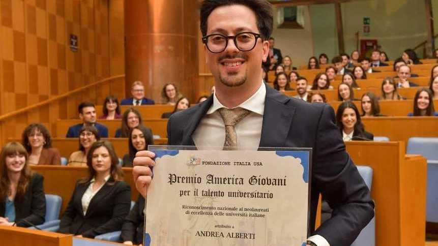 Alberti premiato a Roma  in Camera dei Deputati