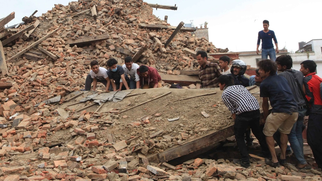 Terremoto in Nepal (Lapresse)