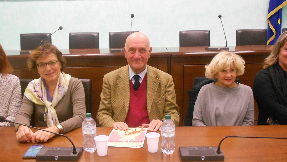 Cinzia Alocci, Angela Della Monaca, il sindaco Borghini, Maria Lorenzini Brunella Loffredo
