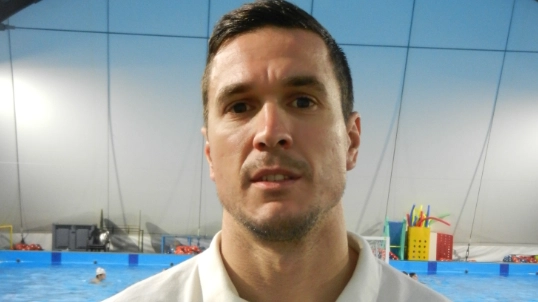 Coach Bruno Sabioni, autore di una tripletta 