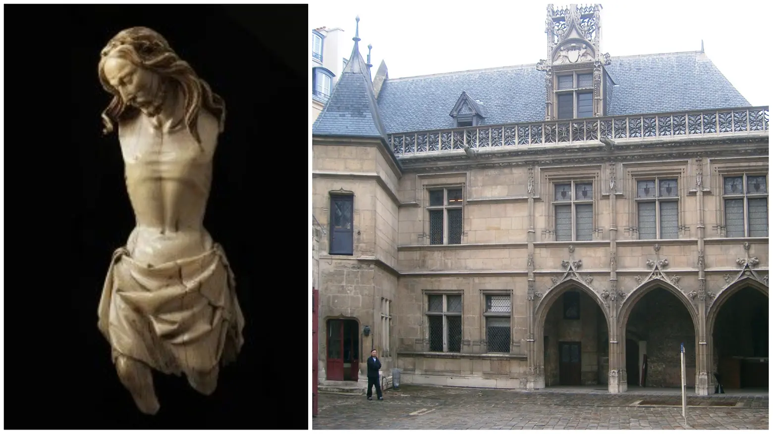 Cristo di Giovanni Pisano e il museo di Cluny, in Francia