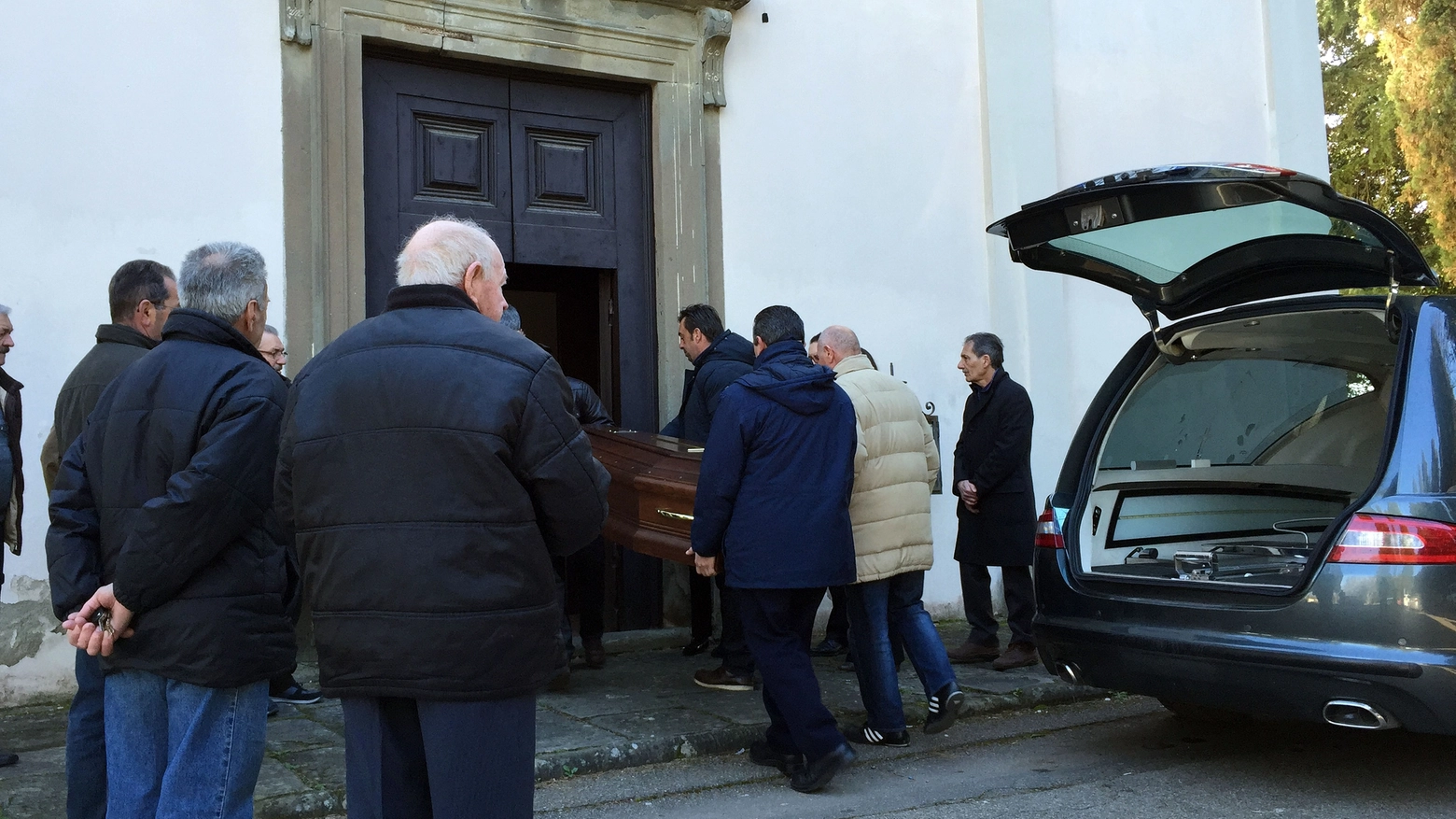 I funerali di Francesco Del Vivo