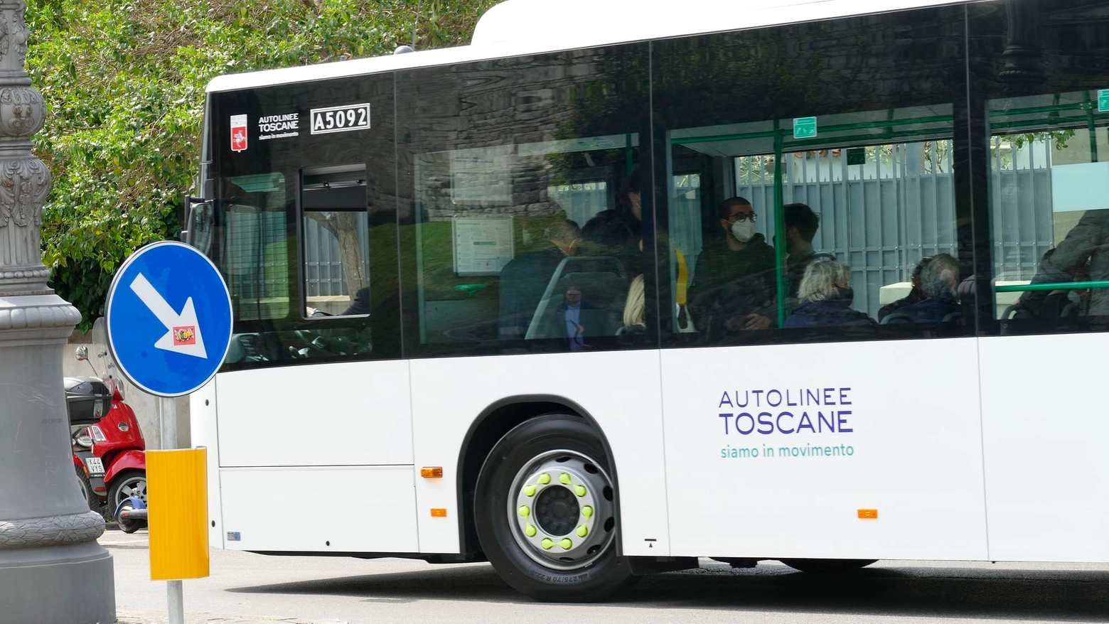 Un autobus di Autolinee Toscane Un autobus di Autolinee Toscane