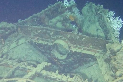 I resti del veliero ottocentesco individuato a 580 metri di profondità al largo di Capraia