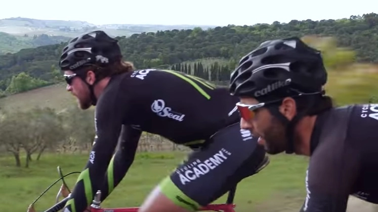 Dan Craven e Aviv Yechezkel della Israel Cycling Academy