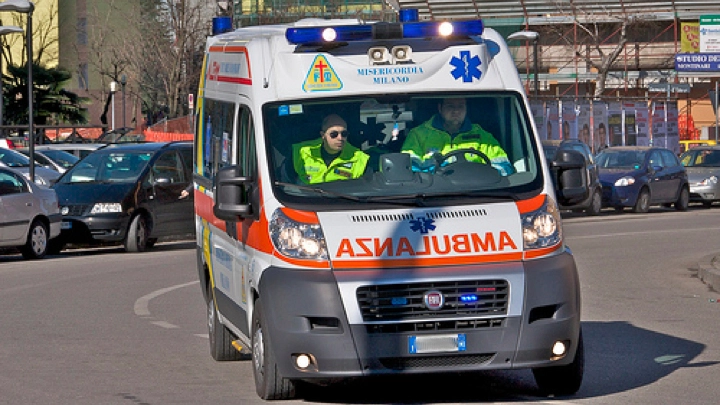 Sul posto è intervenuta un'ambulanza (Foto di repertorio)