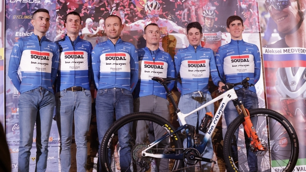 I sei biker del Team Soudal I sei biker del Team Soudal