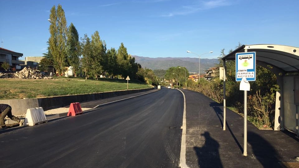 La nuova pista ciclabile tra San Cipriano e Cetinale