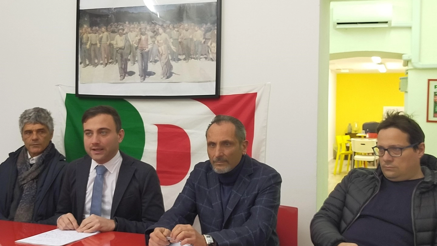 Da sinistra: Luca Pegollo, Giacomo Bugliani, Davide Ronchieri e Gabriele Carioli
