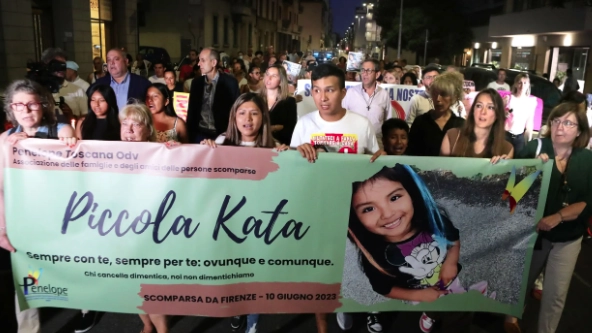 Una manifestazione per Kata a Firenze