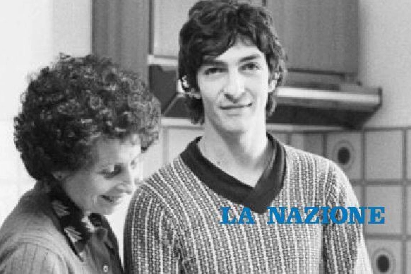 Paolo Rossi con la mamma Amelia (Foto Coppini)