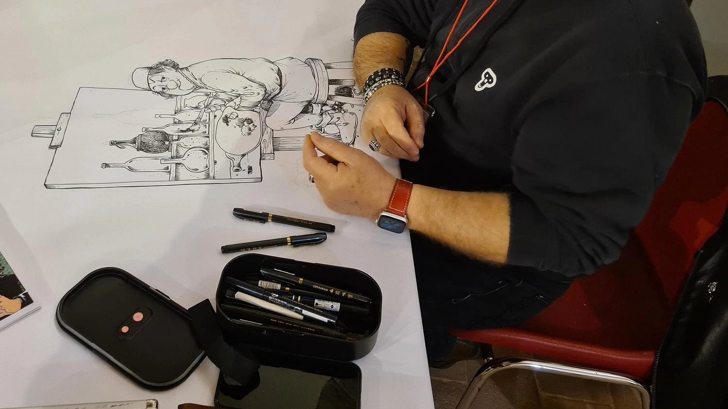 ’Pier de la Pieve’. Il Perugino diventa fumetto ’Pier de la Pieve’. Il Perugino diventa fumetto