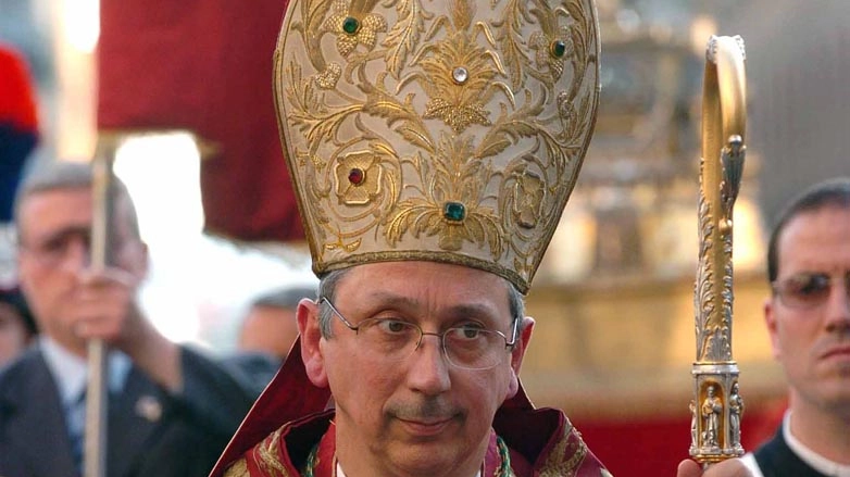 Il vescovo di Livorno, monsignor Giusti