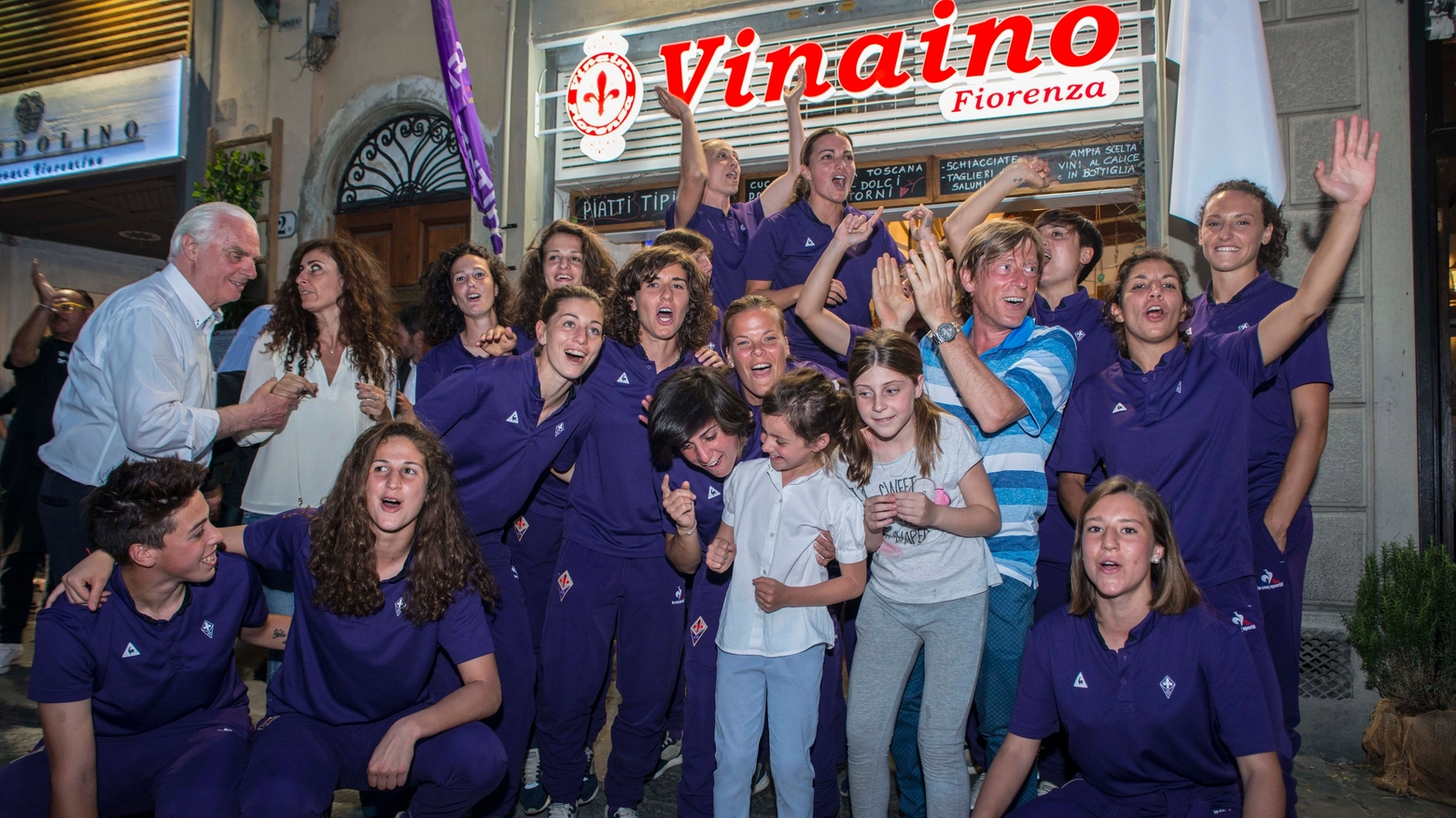 La Fiorentina Women's festeggia lo scudetto con Fabrizio Signorelli (Best and Fast Change)