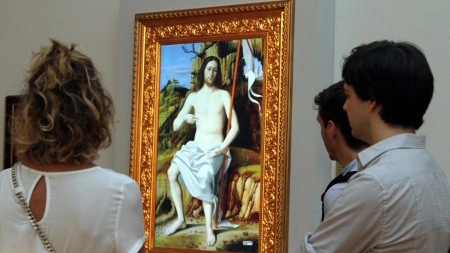 Cristo risorto di Marco Baisati, riproduzione digitale 