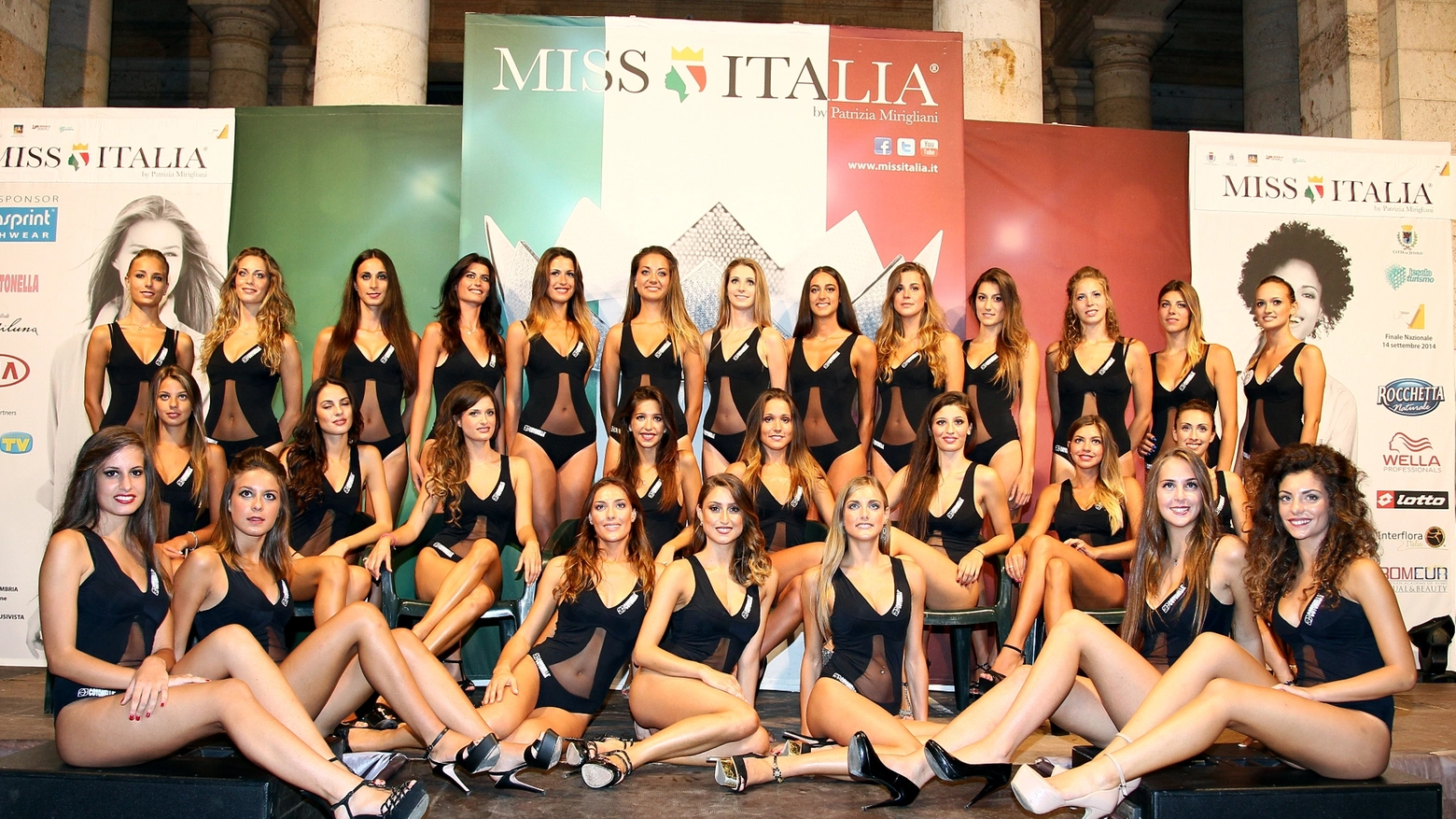 Miss Toscana, il gruppo delle 28 finaliste (Foto Giovanni Rastrelli Stabbia)