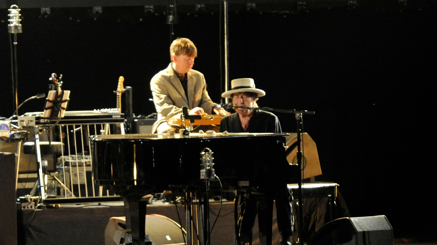 Bob Dylan in concerto a Lucca il 1° luglio 2015 (Alcide)