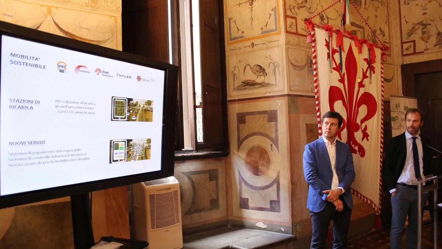 Presentazione del progetto Smart City: Dario Nardella e Lorenzo Perra