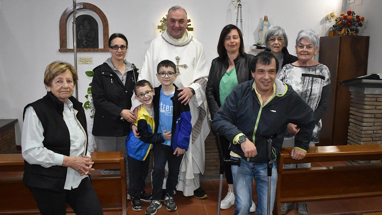 La chiesa di San Giuseppe  "Pochi giovani, ma tanta carità"