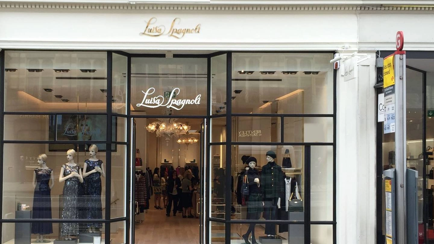 Il negozio Luisa Spagnoli a Piccadilly 