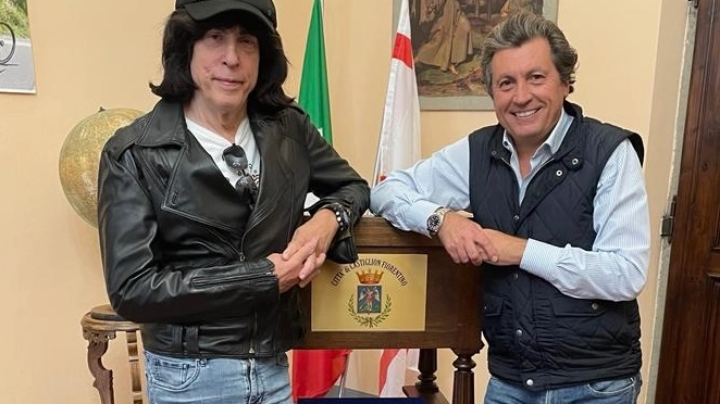 Marky Ramone e Mario Agnelli Marky Ramone e Mario Agnelli