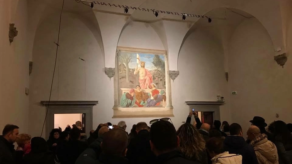 Affluenza record al museo civico di Sansepolcro per la Resurrezione di Piero