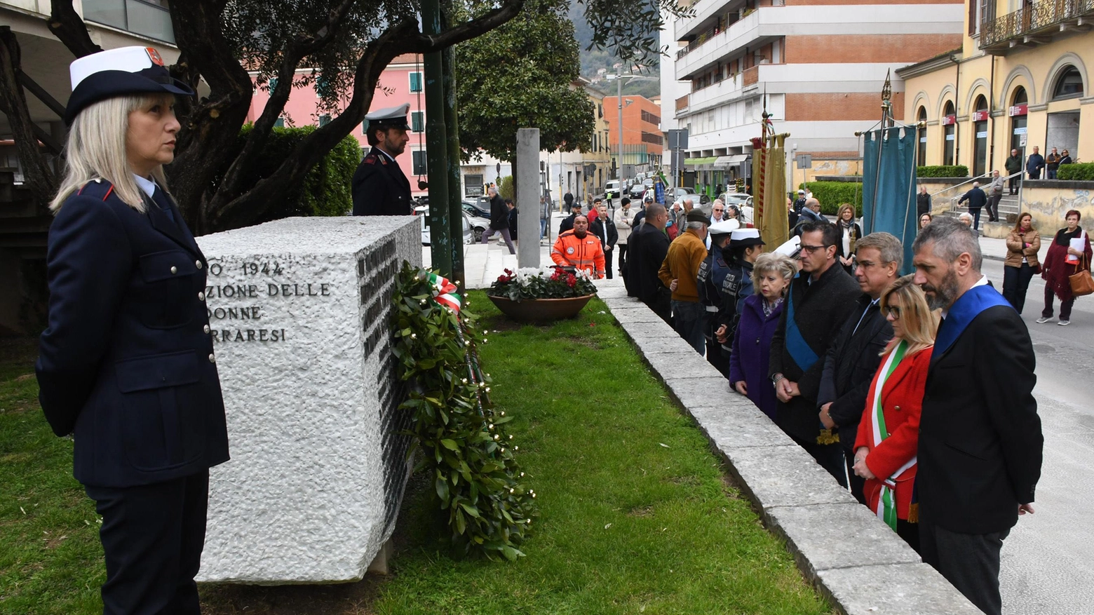 Liberazione della città  "Carrara comunità solidale"