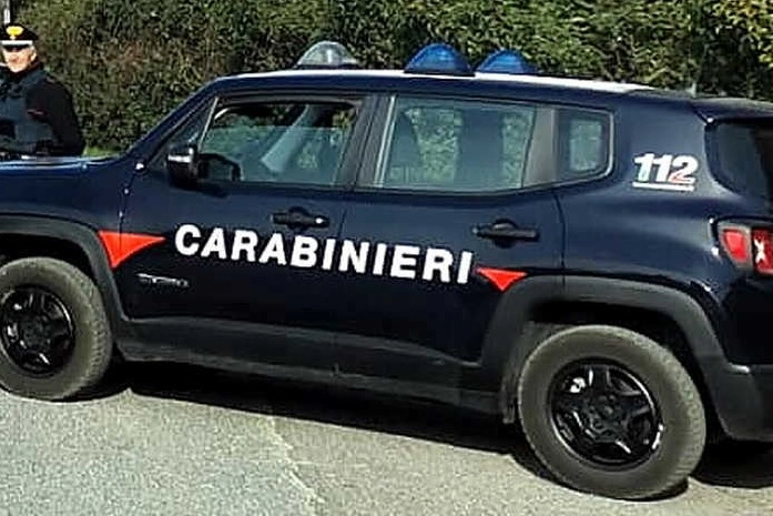Auto dei carabinieri in una foto di repertorio