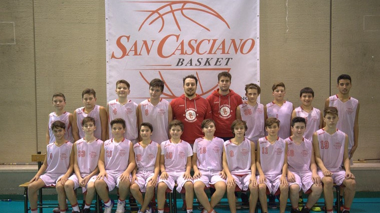 La squadra Under 14 del Basket San Casciano