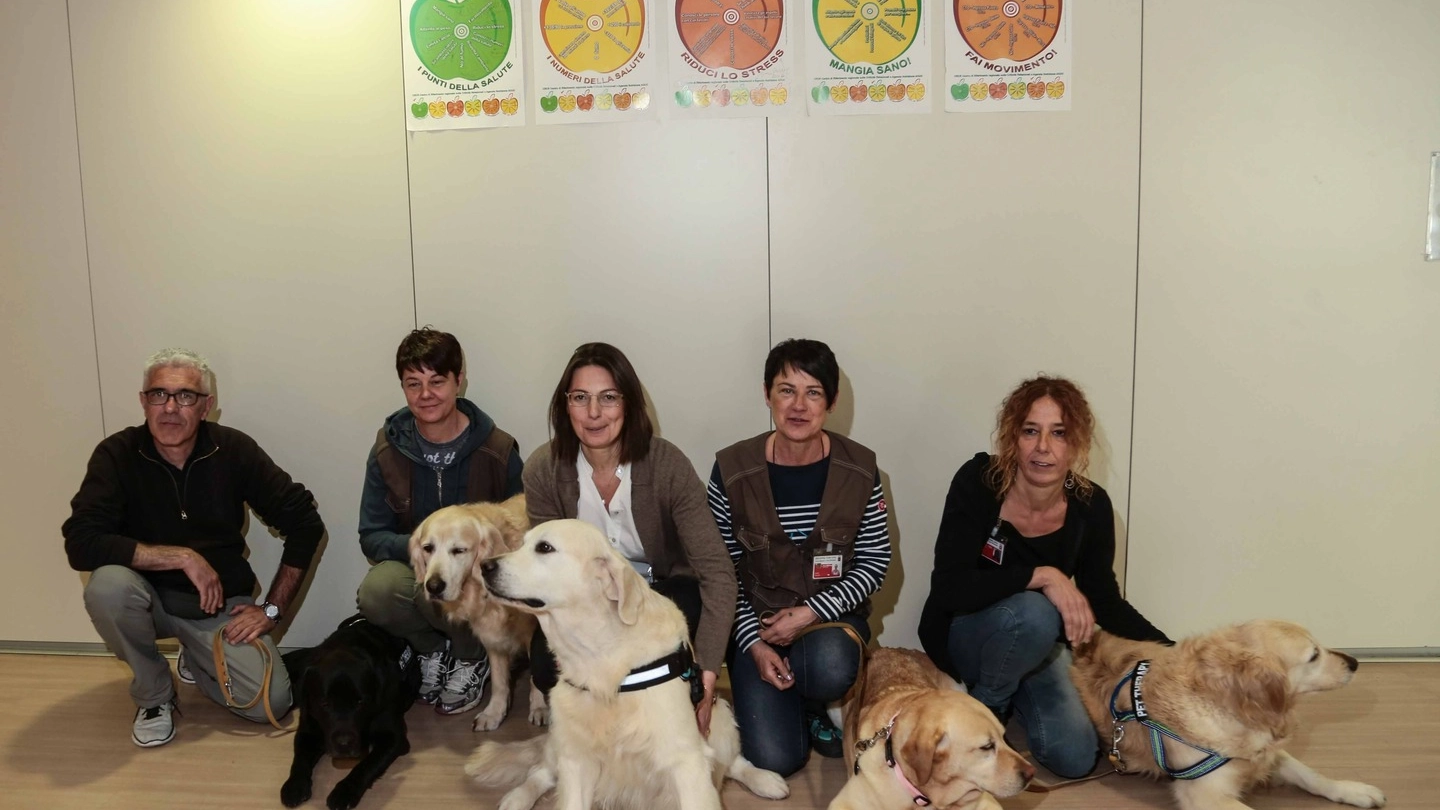 Presentato progetto di pet therapy con i cani in rianimazione (Cabras/New Press Photo)