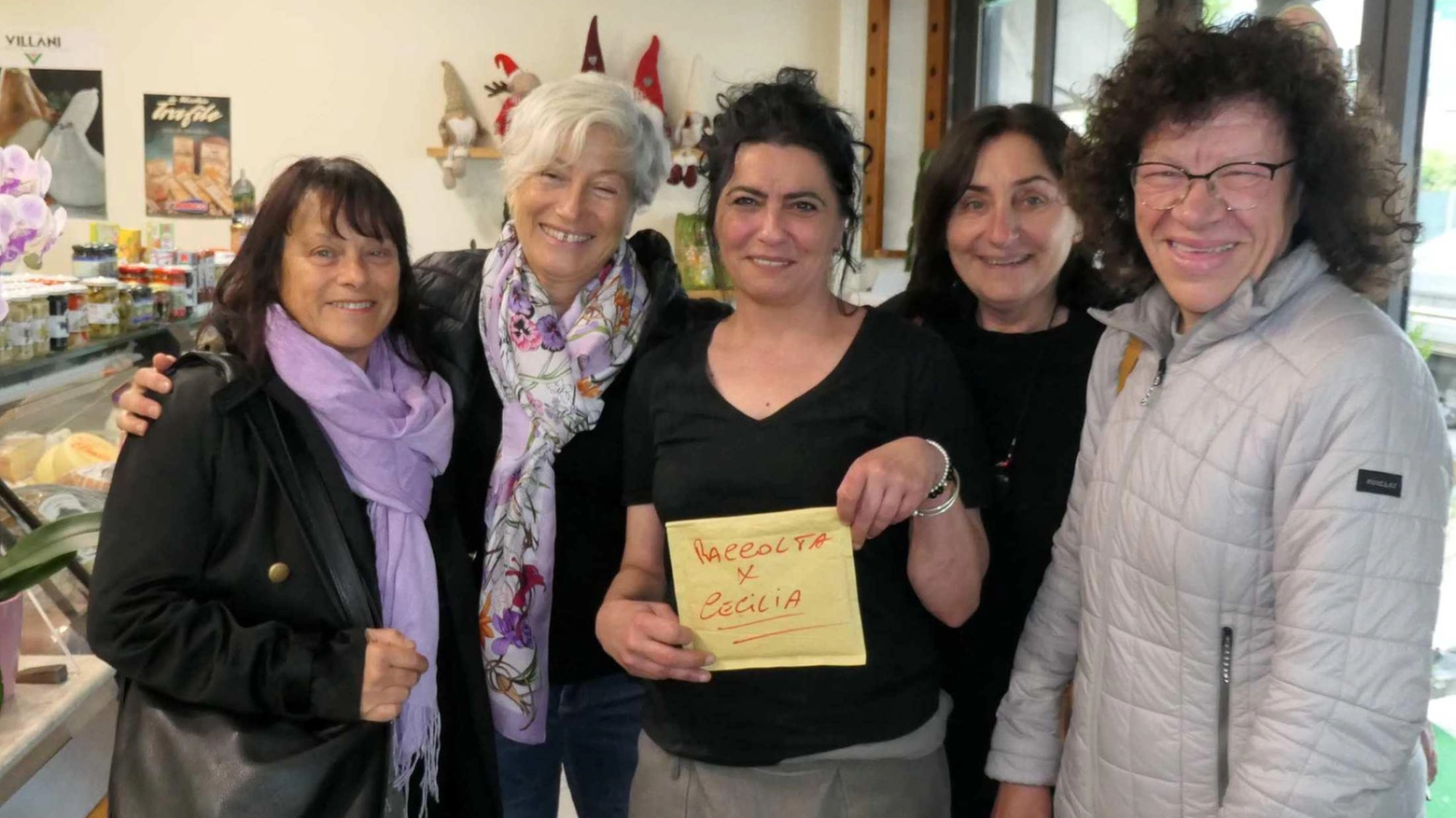 Il grande cuore di Bicchio "Cara Cecilia, non mollare" Il grande cuore di Bicchio "Cara Cecilia, non mollare"