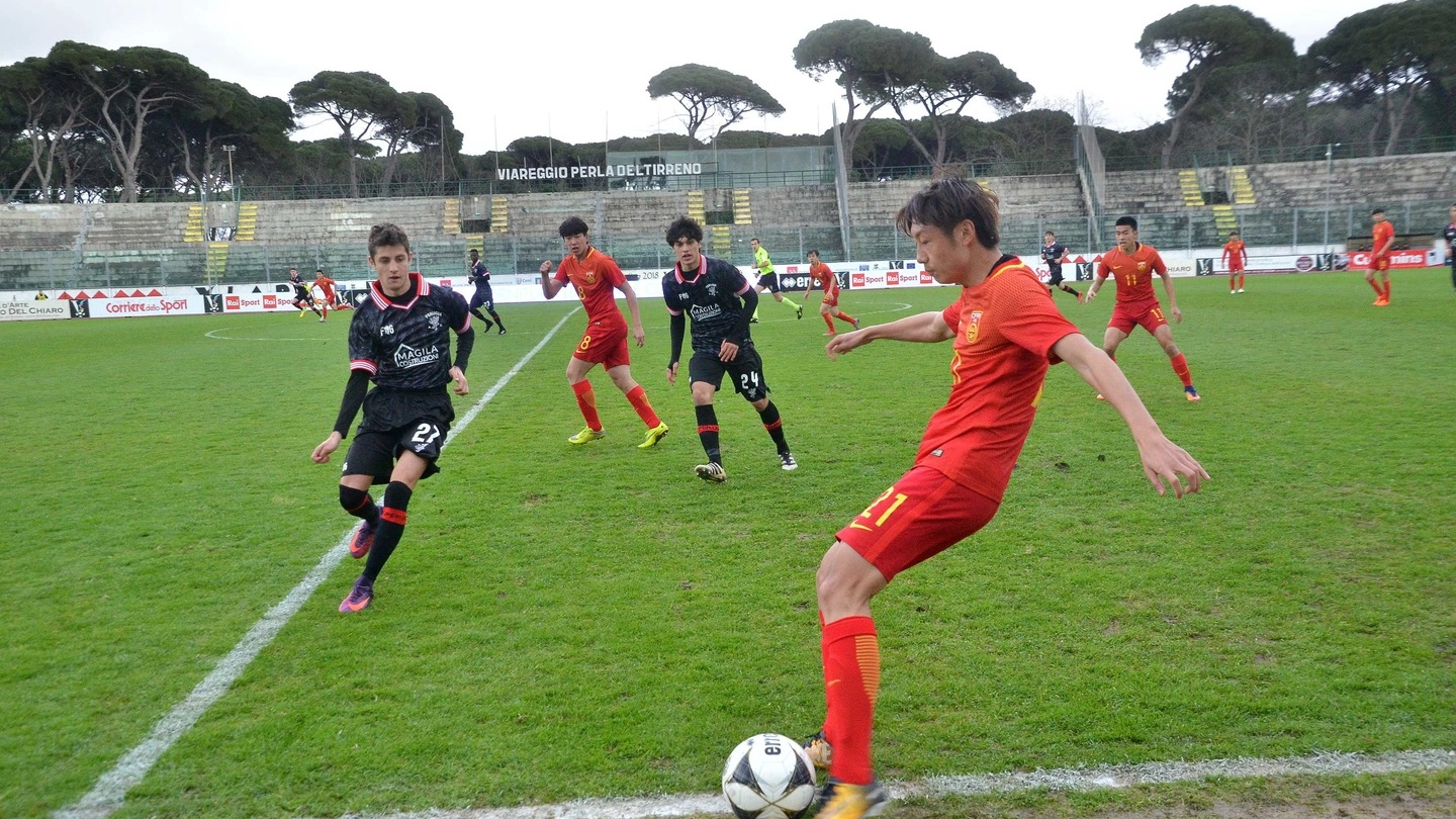 La gara tra Cina Under 19 e Perugia giocata a porte chiuse (Umicini)