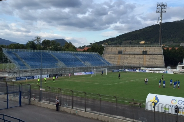 La nuova curva al Lungobisenzio