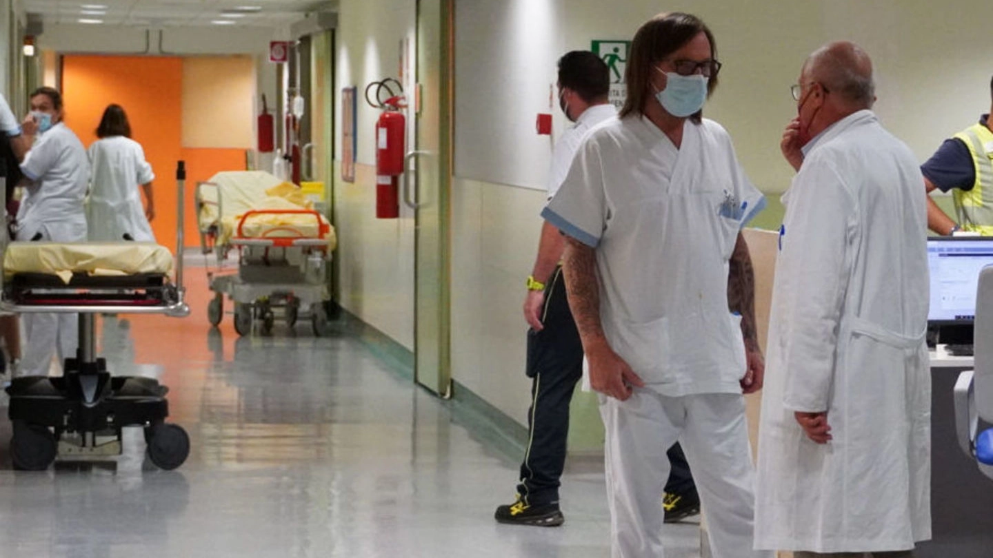 Una corsia del pronto soccorso dell’ospedale Santo Stefano