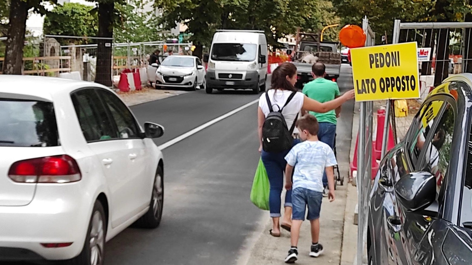 Lavori in viale Gramsci nei tempi: "Marciapiedi finiti tra sette giorni" Lavori in viale Gramsci nei tempi: "Marciapiedi finiti tra sette giorni"