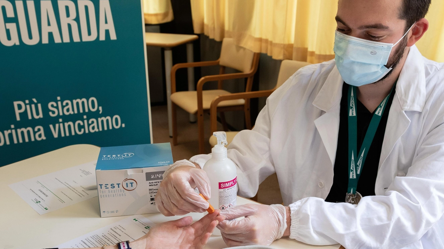 Screening epatite C. Ecco dove fare il test Screening epatite C. Ecco dove fare il test