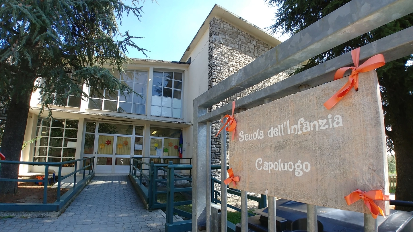 La scuola d'infanzia comunale di Montale dove insegnava la maestra 
