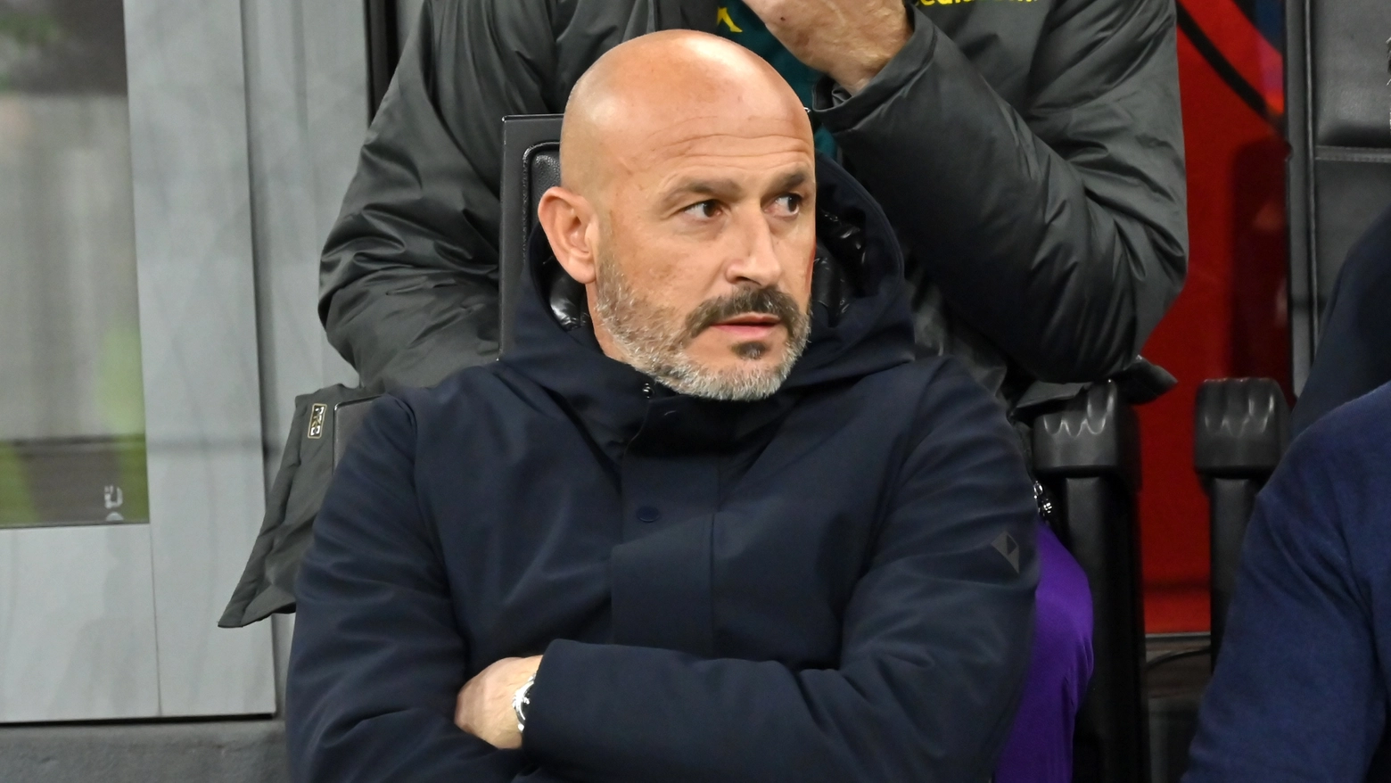 L'allenatore della Fiorentina Vincenzo Italiano (Foto Aldo Liverani)