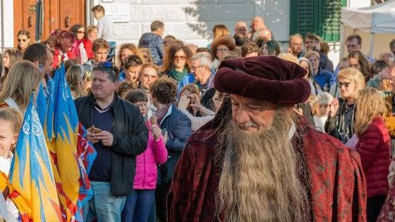 La rievocazione Ecco il giorno di Leonardo La rievocazione Ecco il giorno di Leonardo