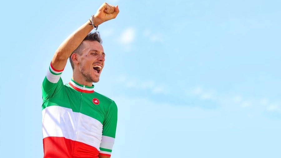 Il neo campione italiano professionisti 2022 Filippo Zana