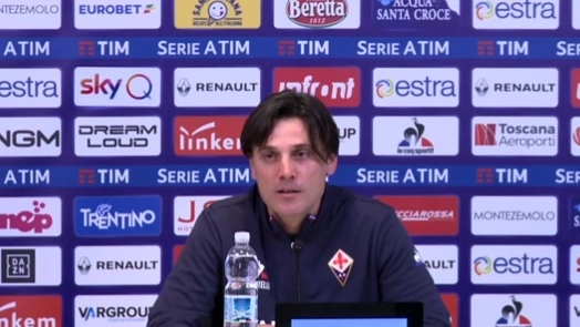 Vincenzo Montella in conferenza stampa