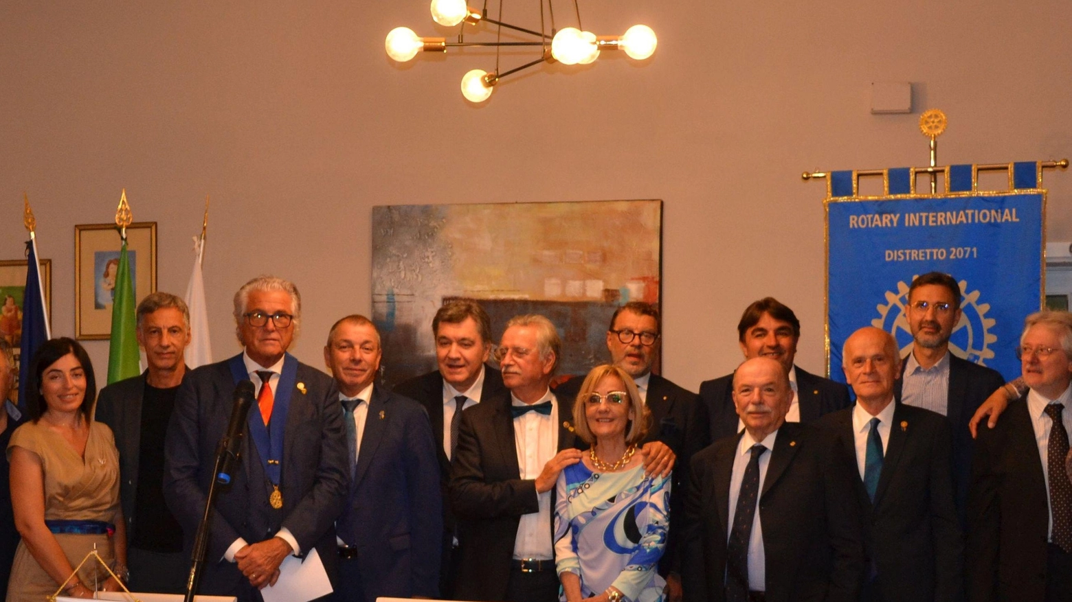 Il Rotary Club del Cuoio ha un nuovo presidente, Claudio Bartali