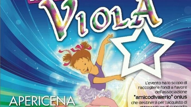 Un'immagine dal poster di presentazione di "Spettacolo in ricordo di Viola"