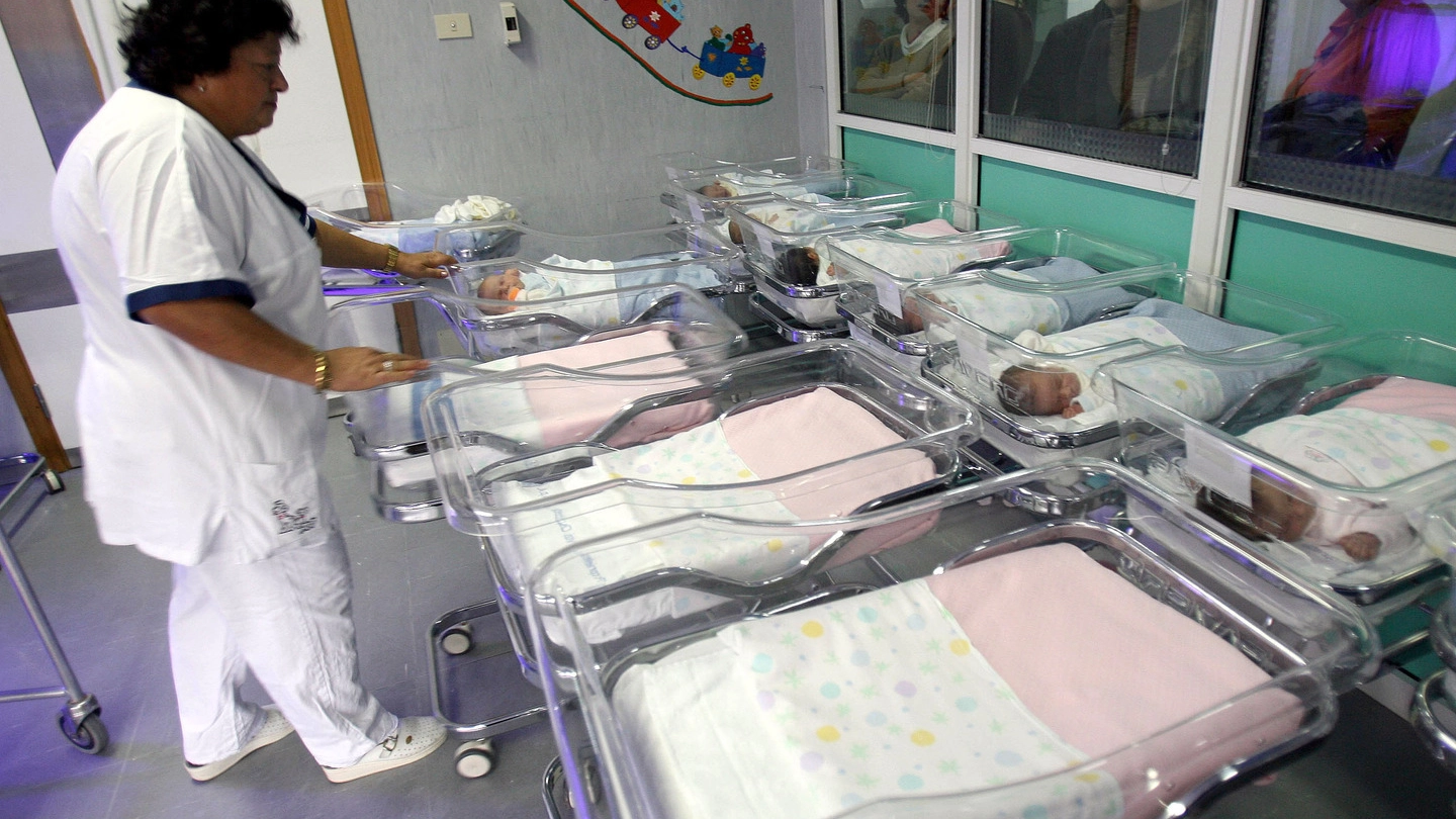 Un reparto maternità (foto d'archivio)