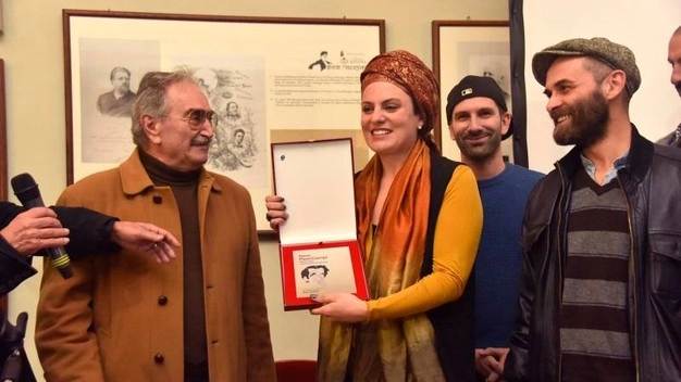 Gianfranco Reverberi con i Roots United al premio Ciampi (Foto 