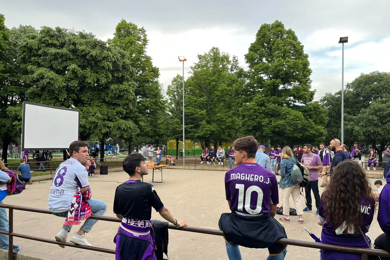 Secondo maxi schermo allestito a Campo di Marte